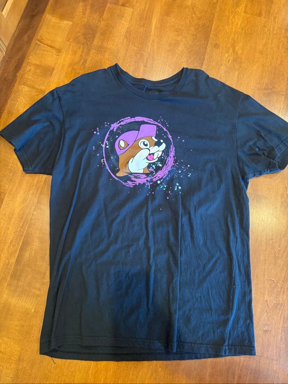 Buc-ee’s DJ Graphic T-Shirt Large Going Back to Buc-ee’s Beaver Black Tee